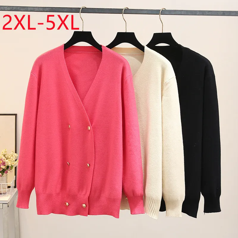 New 2023 Ladies Spring Autumn Plus Size Tops For Women Large Size Long Sleeve V-neck Buttons Rose Pink T-shirt 2XL 3XL 4XL 5XL
New 2023 Ladies Spring Autumn Plus Size Tops For Women Large Size Long Sleeve V-neck Buttons Rose Pink T-shirt 2XL 3XL 4XL 5XL