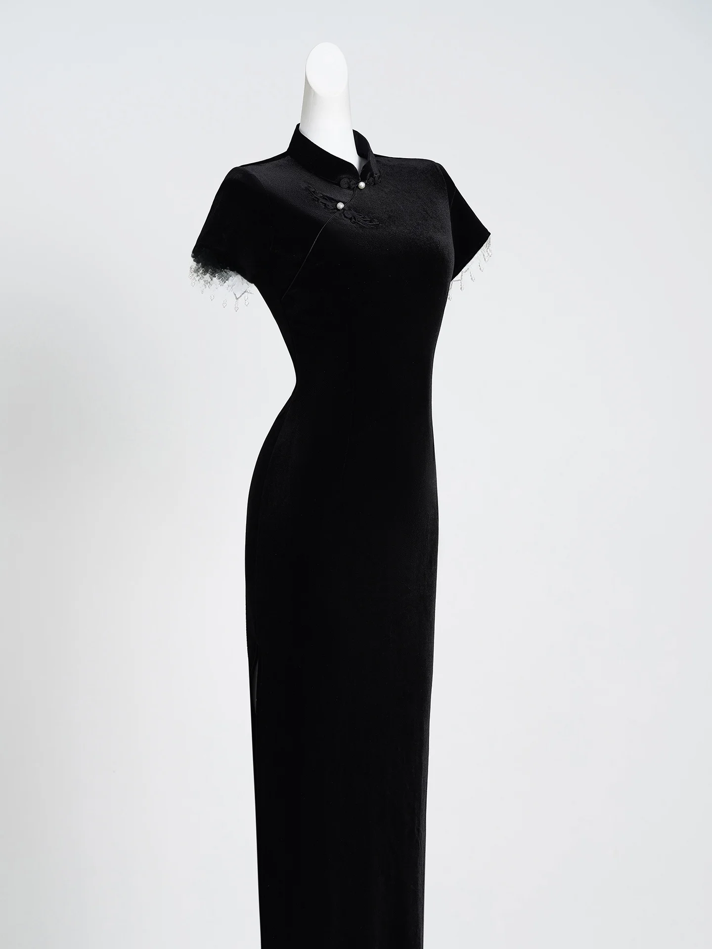 Ele Bla Young Sle Китайское женское высококачественное повседневное длинное платье в стиле ретро ort Sve Pure Color
Ele Bla Young Sle Китайское женское высококачественное повседневное длинное платье в стиле ретро ort Sve Pure Color