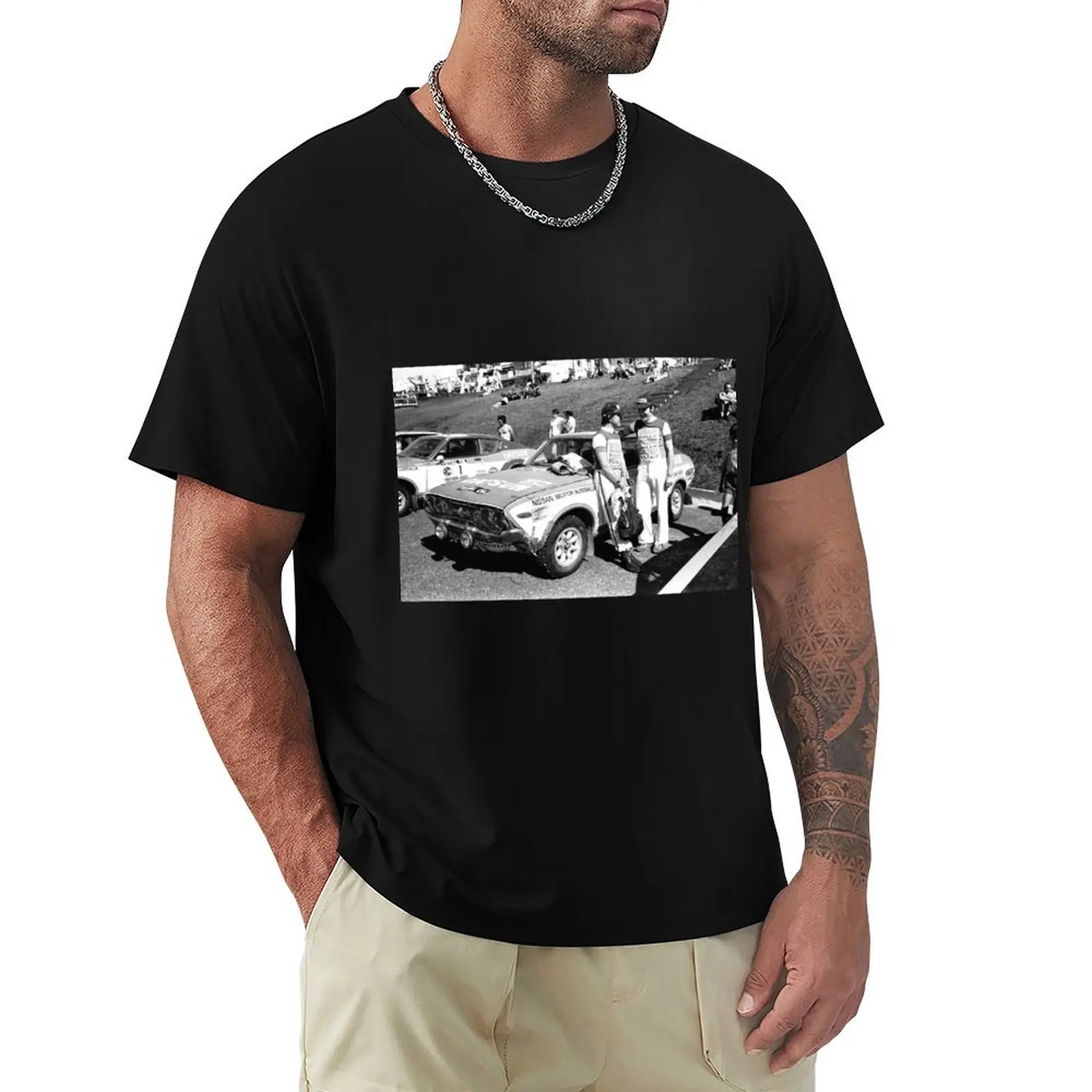 Datsun 710 Southern Cross Rally 1977 T-Shirt oversized Man t-shirt custom t shirt heavyweight t shirts for men
Datsun 710 Southern Cross Rally 1977 T-Shirt oversized Man t-shirt custom t shirt heavyweight t shirts for men