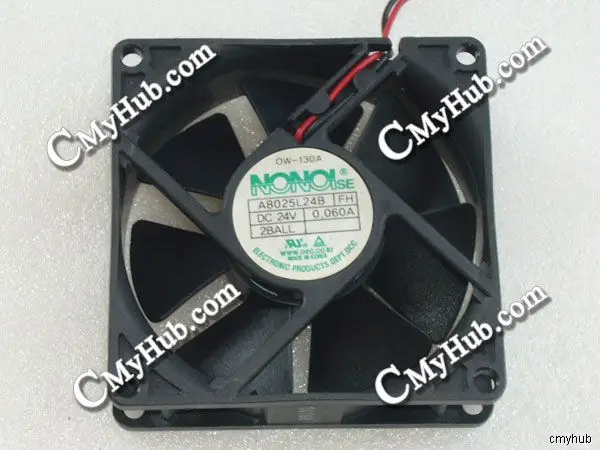 Двухконтактный охлаждающий вентилятор A8025L24B DC24V 0.060A 8025 8 см 80 мм 80x80x25 мм
Двухконтактный охлаждающий вентилятор A8025L24B DC24V 0.060A 8025 8 см 80 мм 80x80x25 мм