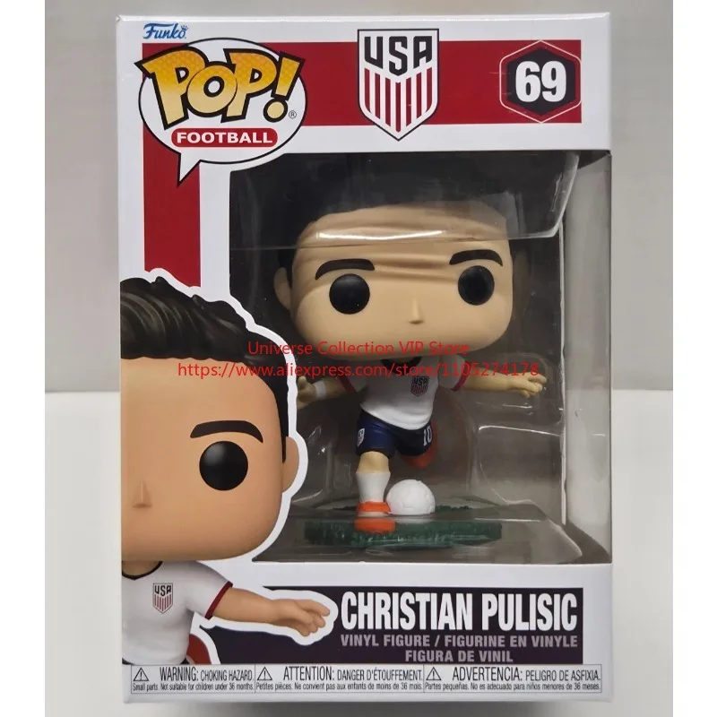 Original Funko Pop USA Christian PulisicTyler Adams Action Figure Football Vinyl Sculpture Doll Model Collectible Gift Fans Toys
Original Funko Pop USA Christian PulisicTyler Adams Action Figure Football Vinyl Sculpture Doll Model Collectible Gift Fans Toys