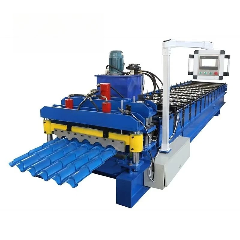 High Speed Metal Roofing Sheets Steel Glazed Tile Glazed Tile Sheet Roll Forming Making Machine for Construction Machine
High Speed Metal Roofing Sheets Steel Glazed Tile Glazed Tile Sheet Roll Forming Making Machine for Construction Machine