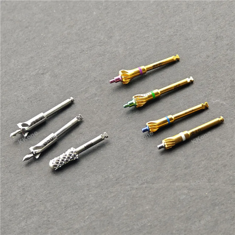 7Pcs/Set New Dental Implant Bone Profiler Grinding Bur with Lifting Base Surgical Instrument for Hiossen OSS/Den/ITI/MIS/Adin
7Pcs/Set New Dental Implant Bone Profiler Grinding Bur with Lifting Base Surgical Instrument for Hiossen OSS/Den/ITI/MIS/Adin