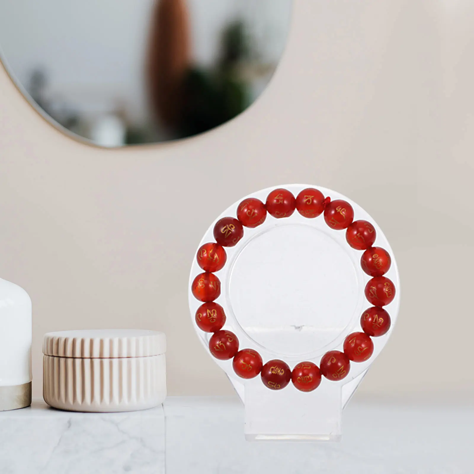 8Pcs Clear Acrylic Jewelry Display Stand for Bracelets Bangles Necklace Buddha Beads Transparent Counter Display Holder Stand
8Pcs Clear Acrylic Jewelry Display Stand for Bracelets Bangles Necklace Buddha Beads Transparent Counter Display Holder Stand