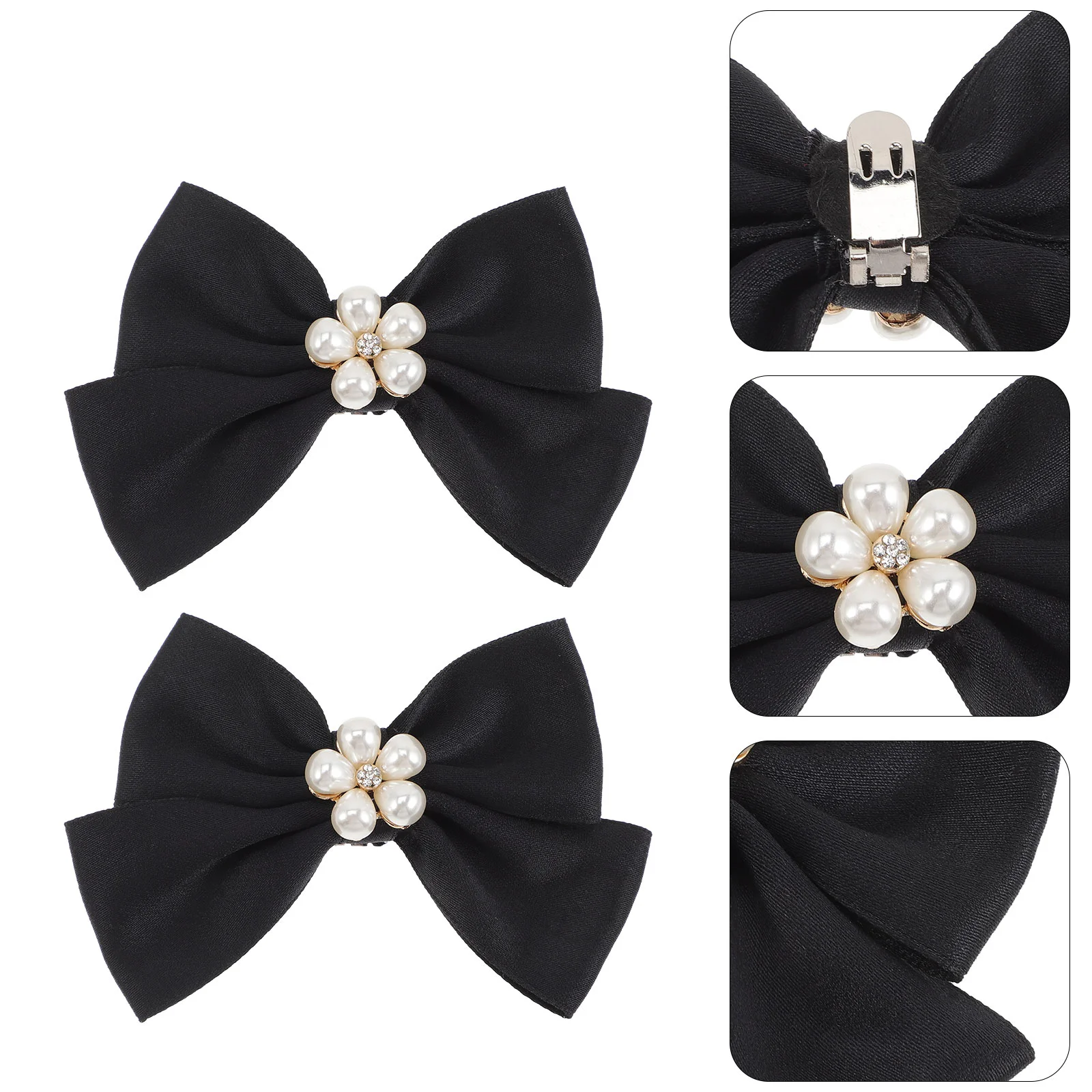Black Tie Remove The Bow Shoe Clip Pearls Clips Jewelry Buckle Decorative for Women Miss
Black Tie Remove The Bow Shoe Clip Pearls Clips Jewelry Buckle Decorative for Women Miss