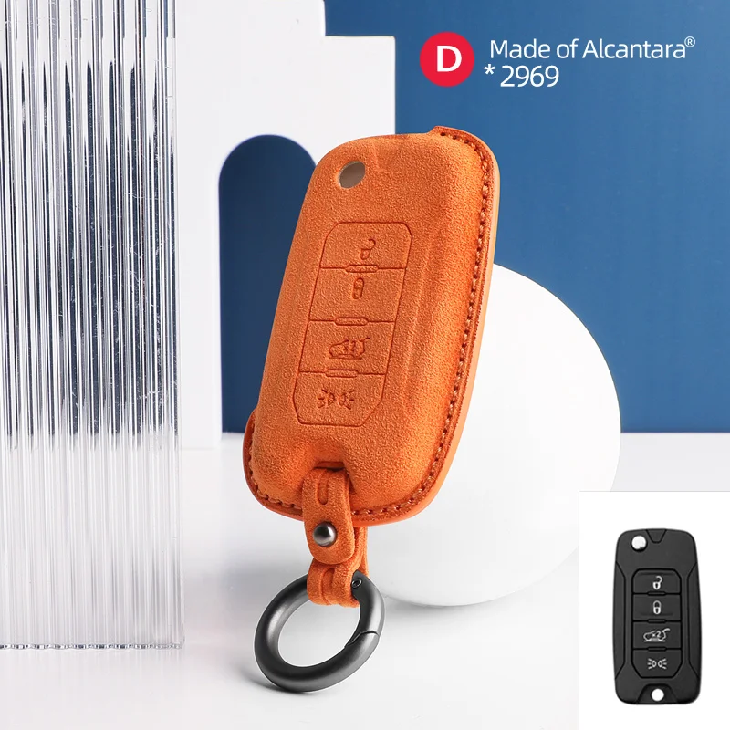 Car Key Case 4Buttons For Jeep Renegade 2015 2016 2017 2018 2021 Keychain Alcantara Suede Shell Protector Accessories
Car Key Case 4Buttons For Jeep Renegade 2015 2016 2017 2018 2021 Keychain Alcantara Suede Shell Protector Accessories