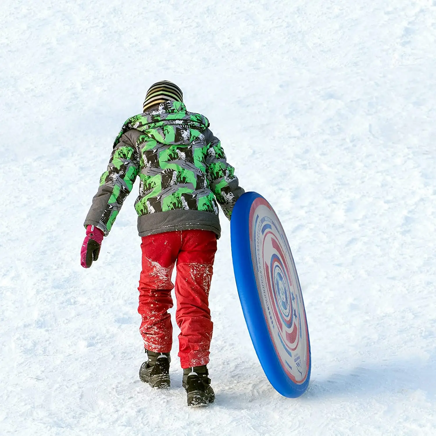 Factory OEM Wholesale Custom CE 26" 48" snow saucer sledge for kids Round Circle Flyer Sled inflatable Snow Tube
Factory OEM Wholesale Custom CE 26" 48" snow saucer sledge for kids Round Circle Flyer Sled inflatable Snow Tube