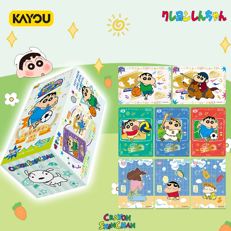 KAYOU Crayon Shin-chan Card Vitality Pack Vol.3 Genuine Anime Cartoon Printing Collection Cards Cute Children Holiday Gifts
KAYOU Crayon Shin-chan Card Vitality Pack Vol.3 Genuine Anime Cartoon Printing Collection Cards Cute Children Holiday Gifts