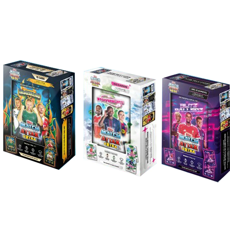 25/26 Match Attax Extra Large Iron Box Football Star Card Blind Box Collection
25/26 Match Attax Extra Large Iron Box Football Star Card Blind Box Collection