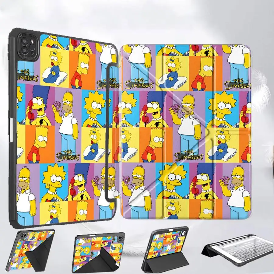 Чехол для планшета The Simpsons Splice для iPad Mini 6, 7, Pro 2025, Pro 11, 10, 9, 8, 7 поколений, 12.9 дюймов, Air 4, 5, M3, M2, M4, 11 дюймов, с держателем
Чехол для планшета The Simpsons Splice для iPad Mini 6, 7, Pro 2025, Pro 11, 10, 9, 8, 7 поколений, 12.9 дюймов, Air 4, 5, M3, M2, M4, 11 дюймов, с держателем