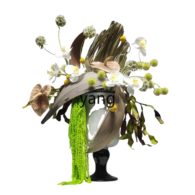 Lhh European light luxury simulation flower glass geometric flower art model room restaurant soft decoration ornament
Lhh European light luxury simulation flower glass geometric flower art model room restaurant soft decoration ornament