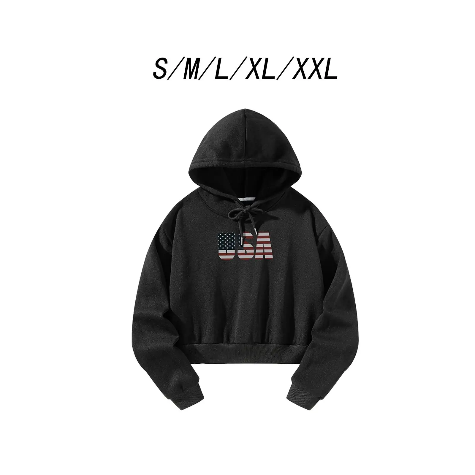 Womens Cropped Hoodie Sweatshirt Fashionable Sweaters Streetwear Drawstring Hooded Pullover for Party Office Travel Commuting
Womens Cropped Hoodie Sweatshirt Fashionable Sweaters Streetwear Drawstring Hooded Pullover for Party Office Travel Commuting