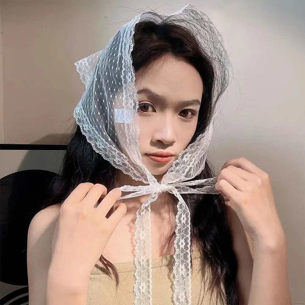 Embroidered Lace Triangle Headscarf Hollow-out White Hair Scarf Wraps Pastoral Style Woven Floral Hair Bandana Hair Accessories
Embroidered Lace Triangle Headscarf Hollow-out White Hair Scarf Wraps Pastoral Style Woven Floral Hair Bandana Hair Accessories