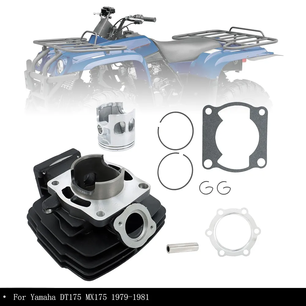 STD 66mm Motorcycle Cylinder Piston Gasket Kit for Yamaha DT 175 DT175 MX175 1979-1981 1980 Off-Road ATV Motoblock 2A7-11311-00
STD 66mm Motorcycle Cylinder Piston Gasket Kit for Yamaha DT 175 DT175 MX175 1979-1981 1980 Off-Road ATV Motoblock 2A7-11311-00