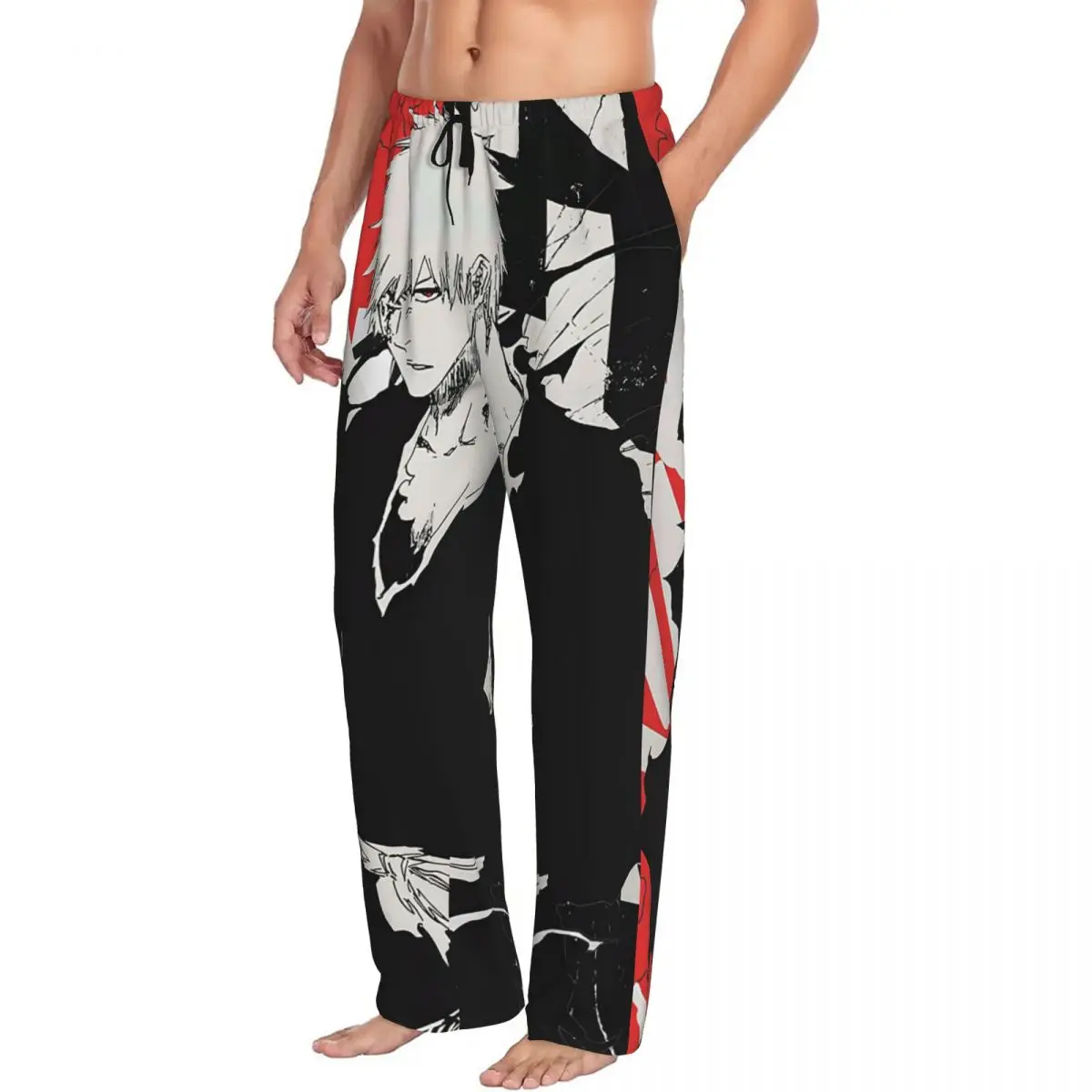 Мужские пижамные штаны Ichigo Kurosaki в стиле аниме, одежда для сна с карманами на заказ
Мужские пижамные штаны Ichigo Kurosaki в стиле аниме, одежда для сна с карманами на заказ