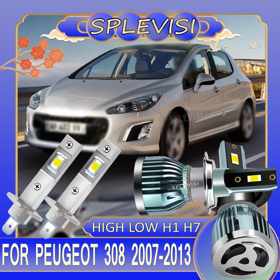 Plug-and-Play headlight high low beam LED No Wiring Modification Needed IP68 For Peugeot 308 2007 2008 2009 2010 2011 2012 2013
Plug-and-Play headlight high low beam LED No Wiring Modification Needed IP68 For Peugeot 308 2007 2008 2009 2010 2011 2012 2013