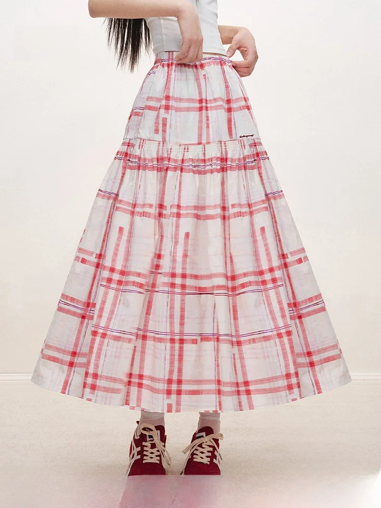 Платье-трапеция с ручной росписью, красное, с эластичной талией, двухслойное, женское, хлопковое, с завышенной талией, приталенное, весна 2025
Платье-трапеция с ручной росписью, красное, с эластичной талией, двухслойное, женское, хлопковое, с завышенной талией, приталенное, весна 2025