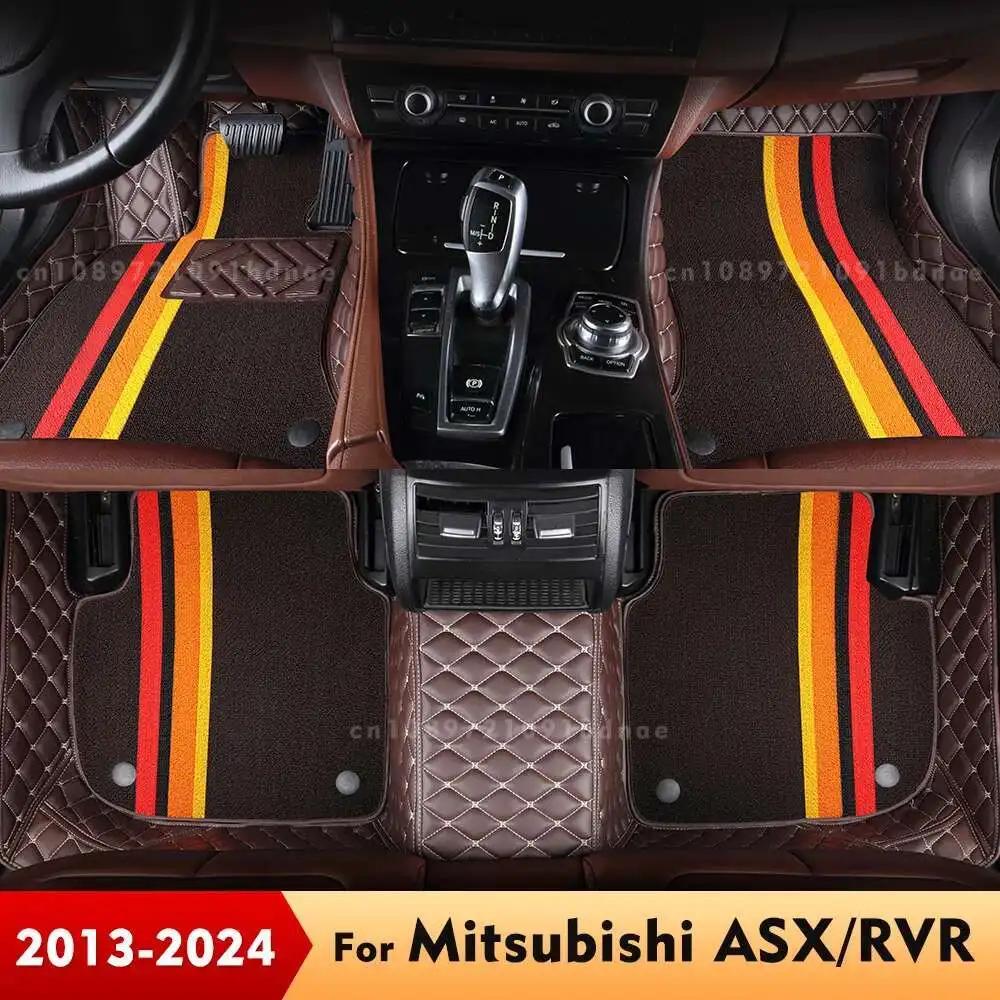 For Mitsubishi ASX/RVR 2013-2024 15 16 17 18 19 Double Layer Car Floor Mats Custom Foot Pads Carpet Cover Interior Accessories
For Mitsubishi ASX/RVR 2013-2024 15 16 17 18 19 Double Layer Car Floor Mats Custom Foot Pads Carpet Cover Interior Accessories