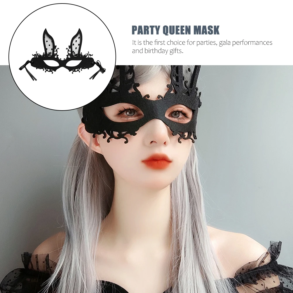 Bunny Half Face Mask Women Cosplay Masquerade Party Festival Costume Accessory With Ribbons Comfortable Premium Material
Bunny Half Face Mask Women Cosplay Masquerade Party Festival Costume Accessory With Ribbons Comfortable Premium Material