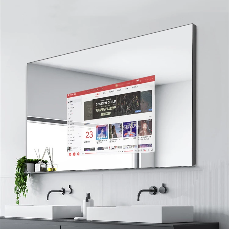 55inch Big Size Magic Mirror Advertising Kiosk Touch Lcd Monitor Magic Mirror Digital Display
55inch Big Size Magic Mirror Advertising Kiosk Touch Lcd Monitor Magic Mirror Digital Display