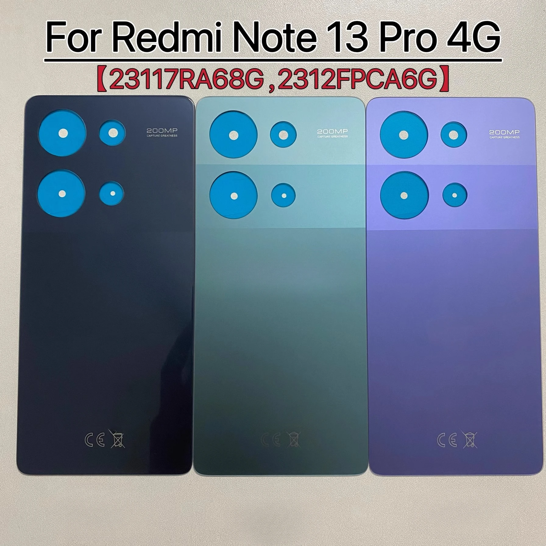 Для Xiaomi Redmi Note 13 Pro 4G задняя крышка батарейного отсека задняя дверь корпус стеклянная панель замена для Redmi 23117RA68G крышка батарейного отсека
Для Xiaomi Redmi Note 13 Pro 4G задняя крышка батарейного отсека задняя дверь корпус стеклянная панель замена для Redmi 23117RA68G крышка батарейного отсека