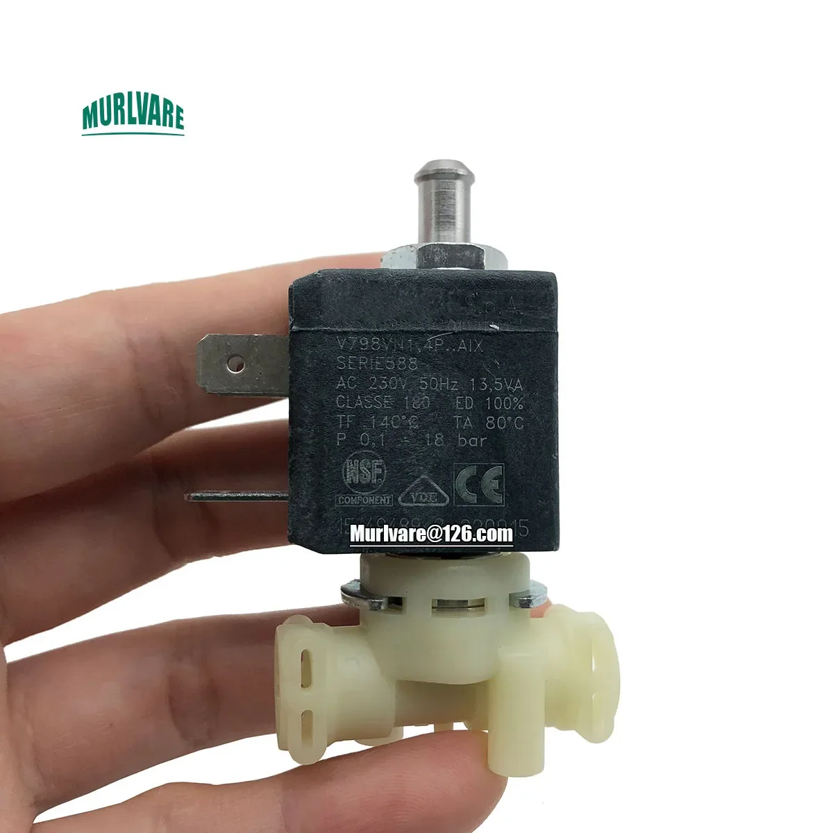 Coffee Machine Parts Normally Open Steam Valve Water Valve AC230V V798VN1 SERIE588 0.1-18BAR Solenoid Valve
Coffee Machine Parts Normally Open Steam Valve Water Valve AC230V V798VN1 SERIE588 0.1-18BAR Solenoid Valve