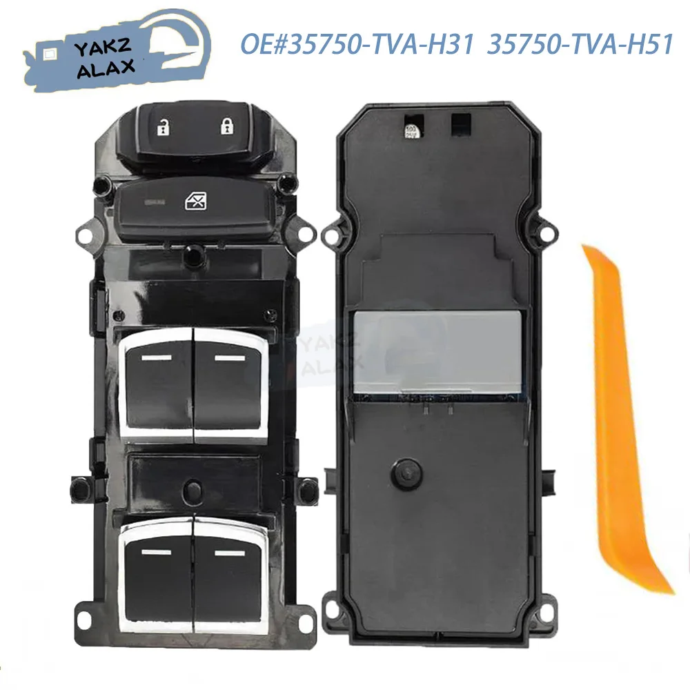 35750-TVA-H31 35750-TVA-H51 for Honda Inspire 2018-2021 Accord Electric Master Power Window Control Switch Button 37 Pins
35750-TVA-H31 35750-TVA-H51 for Honda Inspire 2018-2021 Accord Electric Master Power Window Control Switch Button 37 Pins