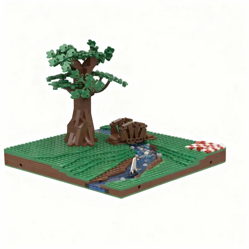 893PCS MOC Creative Model Mils Park Stream Collectible Display DIY Building Blocks Home Decor Gift Showcase Blocks Display Gift
893PCS MOC Creative Model Mils Park Stream Collectible Display DIY Building Blocks Home Decor Gift Showcase Blocks Display Gift