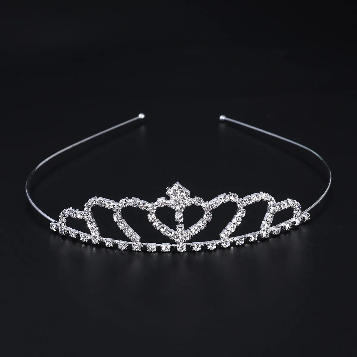 2Pcs Glitter Rhinestone Heart Crown Tiara Headband for Women Wedding Bridal Hair Decoration Crown for Special Occasion Gift
2Pcs Glitter Rhinestone Heart Crown Tiara Headband for Women Wedding Bridal Hair Decoration Crown for Special Occasion Gift