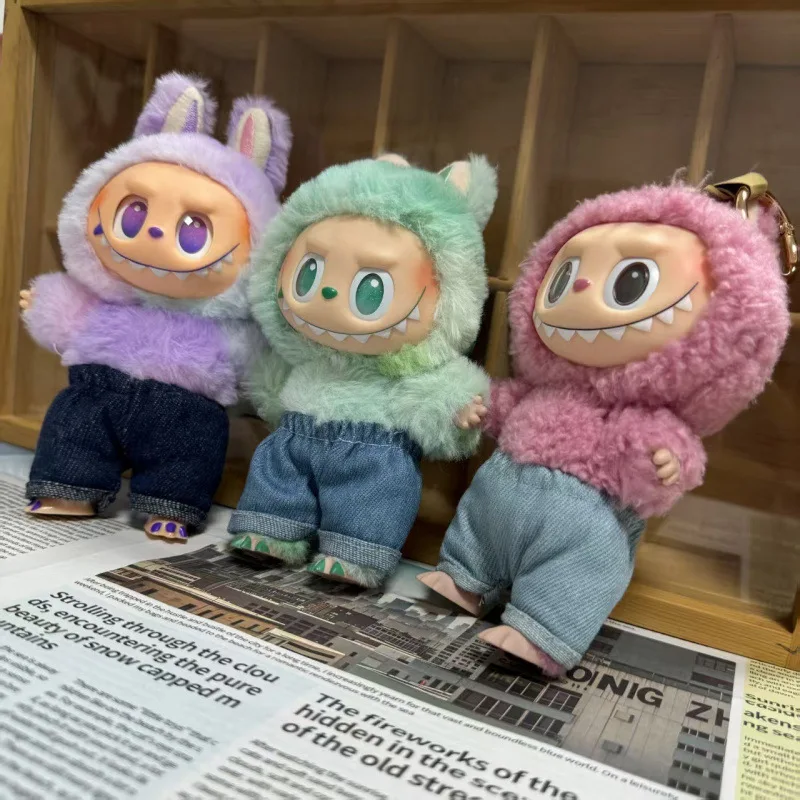 Denim Shorts Set for 15/17cm 1st-3rd Gen Labubu Dolls Multiple Light & Dark Blue Styles for Dress Up
Denim Shorts Set for 15/17cm 1st-3rd Gen Labubu Dolls Multiple Light & Dark Blue Styles for Dress Up