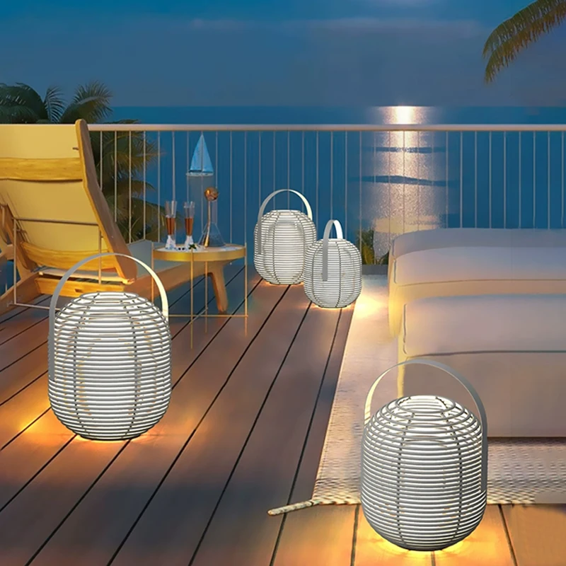 Portable Outdoor Charging Lamp for Garden Terrace Camping Waterproof Decorative Atmosphere Lamp for Villa Courtyard Landscape
Portable Outdoor Charging Lamp for Garden Terrace Camping Waterproof Decorative Atmosphere Lamp for Villa Courtyard Landscape