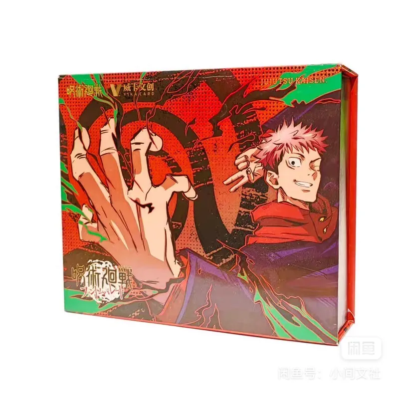 Коллекционные карточки VIKA Jujutsu Kaisen: Первое издание, расширение коллекции, аниме-карточки в закрытой упаковке, ограниченное количество, в наличии
Коллекционные карточки VIKA Jujutsu Kaisen: Первое издание, расширение коллекции, аниме-карточки в закрытой упаковке, ограниченное количество, в наличии