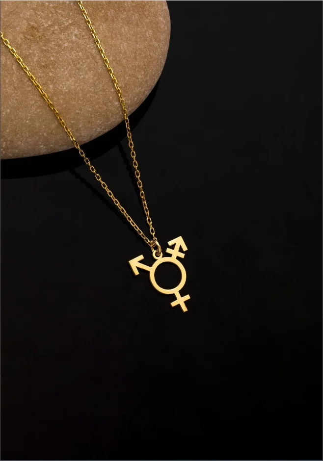 10PCS Transgender Symbol Pendant Necklace Male Female Trans Gender Sign Stainless Steel Lgbt Queer Bisexual Lesbian Gay Choker
10PCS Transgender Symbol Pendant Necklace Male Female Trans Gender Sign Stainless Steel Lgbt Queer Bisexual Lesbian Gay Choker