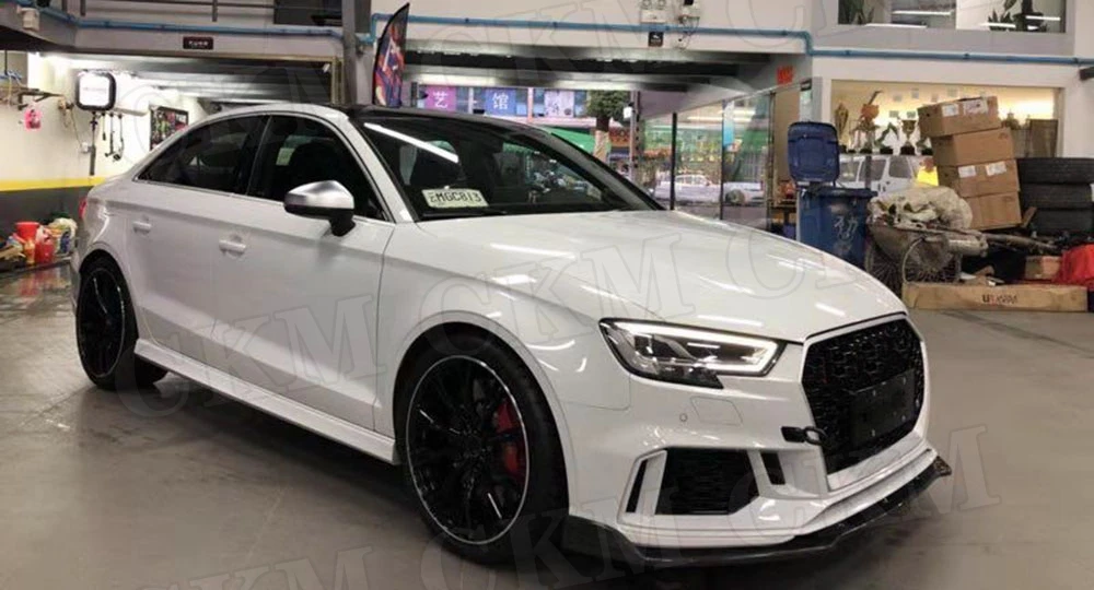 CKMUUER Carbon Fiber Front Bumper Lip Spoiler Auto Car Styling for Audi A3 RS3 Not Standard S3 2017 2018 Car Body Kits
CKMUUER Carbon Fiber Front Bumper Lip Spoiler Auto Car Styling for Audi A3 RS3 Not Standard S3 2017 2018 Car Body Kits