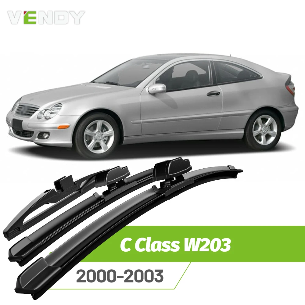 Front & Rear Wiper Blades Set For Mercedes-Benz C Class W203 2000-2003 Windshield Windscreen Window Rain Brushes 24"+21"+16"
Front & Rear Wiper Blades Set For Mercedes-Benz C Class W203 2000-2003 Windshield Windscreen Window Rain Brushes 24"+21"+16"