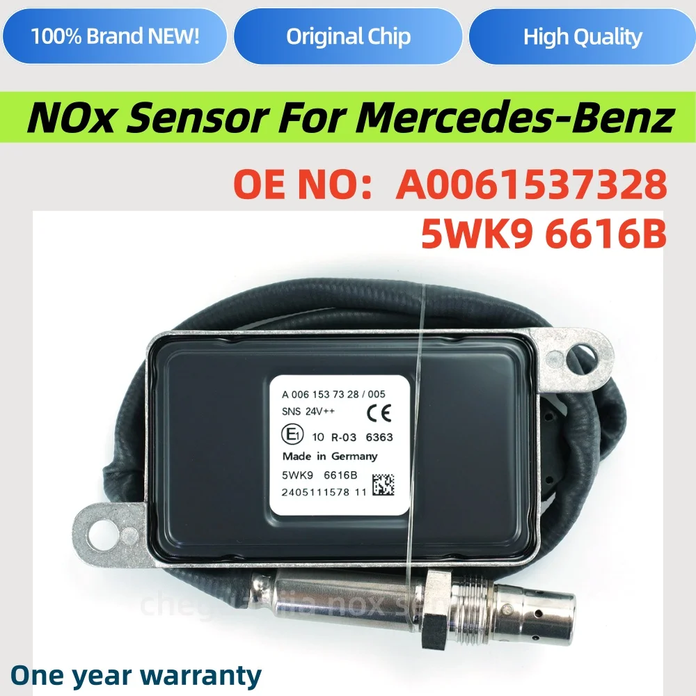 5WK9 6616B A0061537328 5WK96616B Car Sensor Nitrogen Oxide Sensor NOX sensor for BENZ
5WK9 6616B A0061537328 5WK96616B Car Sensor Nitrogen Oxide Sensor NOX sensor for BENZ