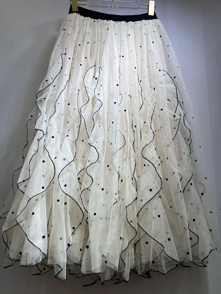 Новая женская пышная юбка А-образной формы из флока весна/лето 2020, высокочувствительная и волнистая газовая юбка.
Новая женская пышная юбка А-образной формы из флока весна/лето 2020, высокочувствительная и волнистая газовая юбка.