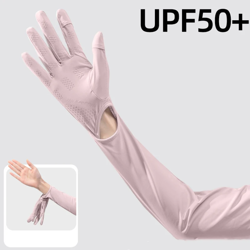 Cycling Fishing Climbing Sun-protective Sleeve Women 2026 Summer UV Protection Sleeves Woman Ice Cool Sleeves With 5-finger Cuff
Cycling Fishing Climbing Sun-protective Sleeve Women 2026 Summer UV Protection Sleeves Woman Ice Cool Sleeves With 5-finger Cuff