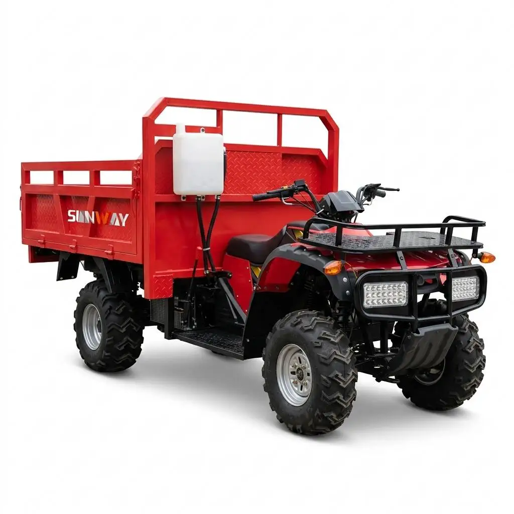 OEM 300cc Electric Start Farm ATV UTV All Terrain Vehicle for Hilly Terrain Field Work
OEM 300cc Electric Start Farm ATV UTV All Terrain Vehicle for Hilly Terrain Field Work