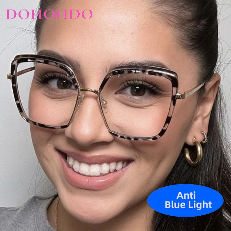 Trend Brand Design Oversized Thick Square Frame TR90 Optical Glasses Women Men Computer For Office Work Anti-Blue Light Eyewear
Trend Brand Design Oversized Thick Square Frame TR90 Optical Glasses Women Men Computer For Office Work Anti-Blue Light Eyewear