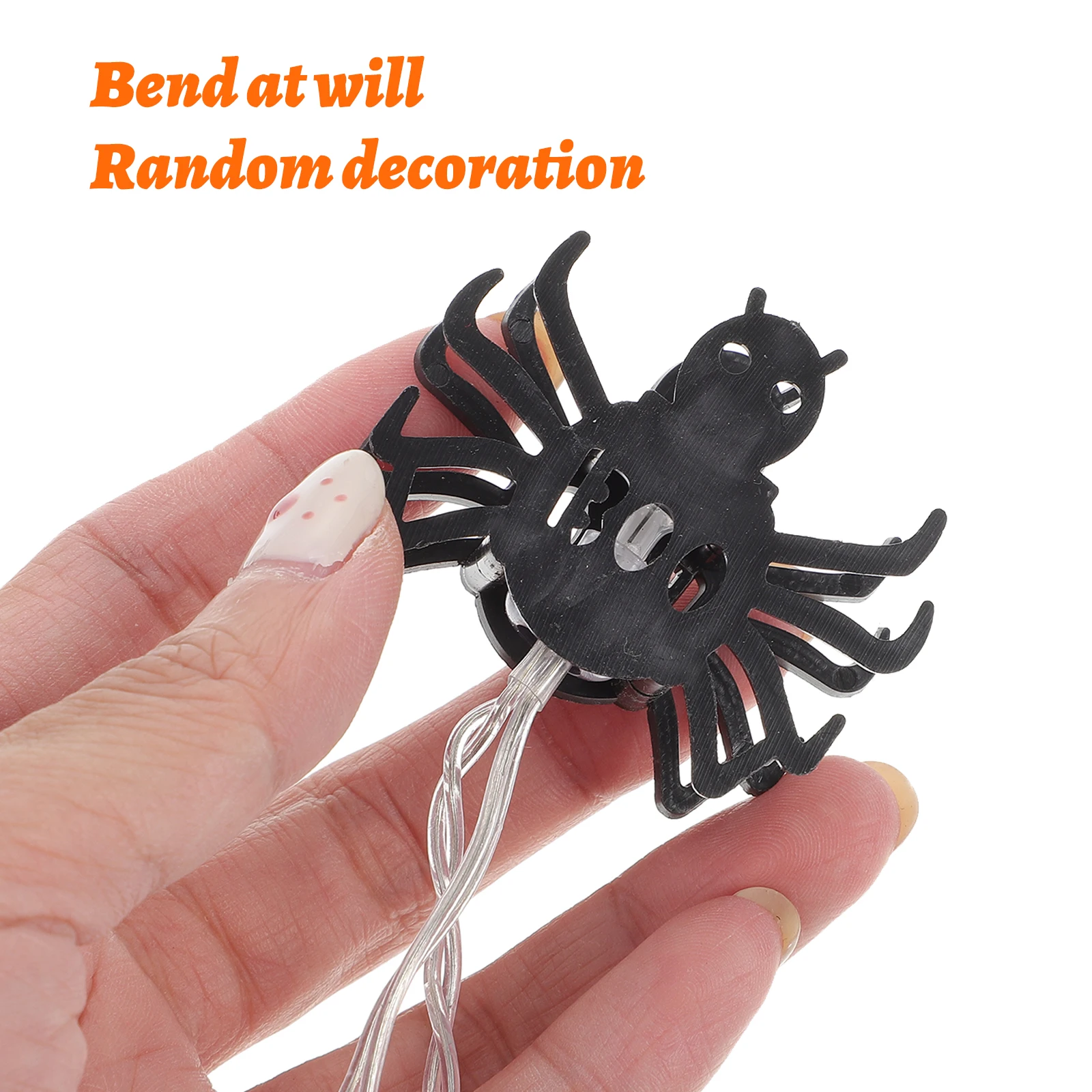 Plastic LED Spider String Lights for Halloween Decorations Outdoors Indoor Durable WorkmanshipHaunted House Garden Yard Tree
Plastic LED Spider String Lights for Halloween Decorations Outdoors Indoor Durable WorkmanshipHaunted House Garden Yard Tree