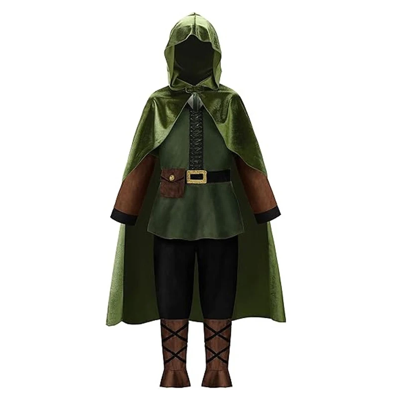 Purim Viking Warrior Hunter For Boy Girl Costume Middle-Earth Characters Outfit Cosplay Carnival Halloween Fancy Party Dress
Purim Viking Warrior Hunter For Boy Girl Costume Middle-Earth Characters Outfit Cosplay Carnival Halloween Fancy Party Dress
