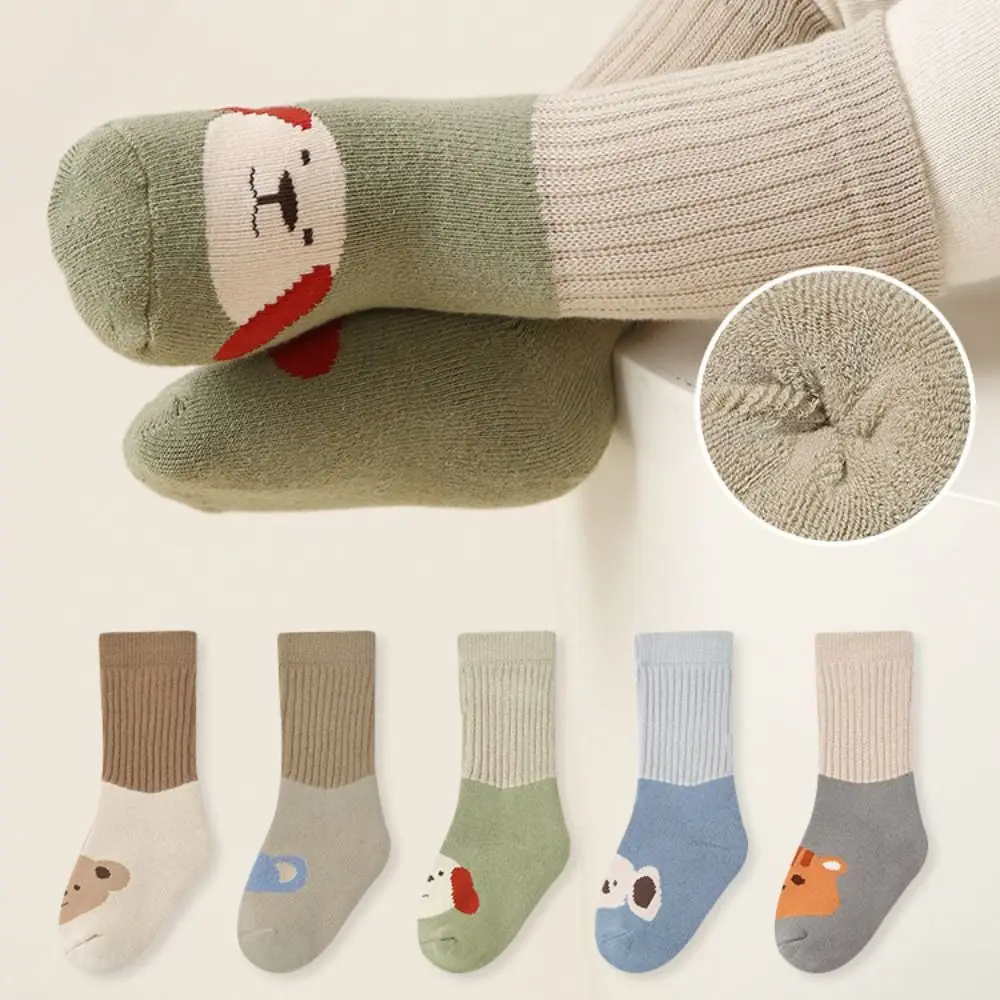 Animal Pattern Thicken Baby Socks Korean Style Flower Cartoon Baby Socks Baby Hosiery Autumn&Winter Home Sleep Socks Newborn
Animal Pattern Thicken Baby Socks Korean Style Flower Cartoon Baby Socks Baby Hosiery Autumn&Winter Home Sleep Socks Newborn