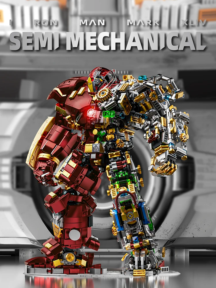 Toys for Boys Adult Kids Iron GiftsIron Heroes DIY Bricks MOC Collectible Blocks Action Figures Mark Building Sets Buster Mech
Toys for Boys Adult Kids Iron GiftsIron Heroes DIY Bricks MOC Collectible Blocks Action Figures Mark Building Sets Buster Mech