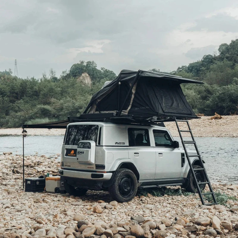 High Quality ADA Overland Clamshell 4 Season Portable Quick Setup Car Roof Tent For Family Ca
High Quality ADA Overland Clamshell 4 Season Portable Quick Setup Car Roof Tent For Family Ca