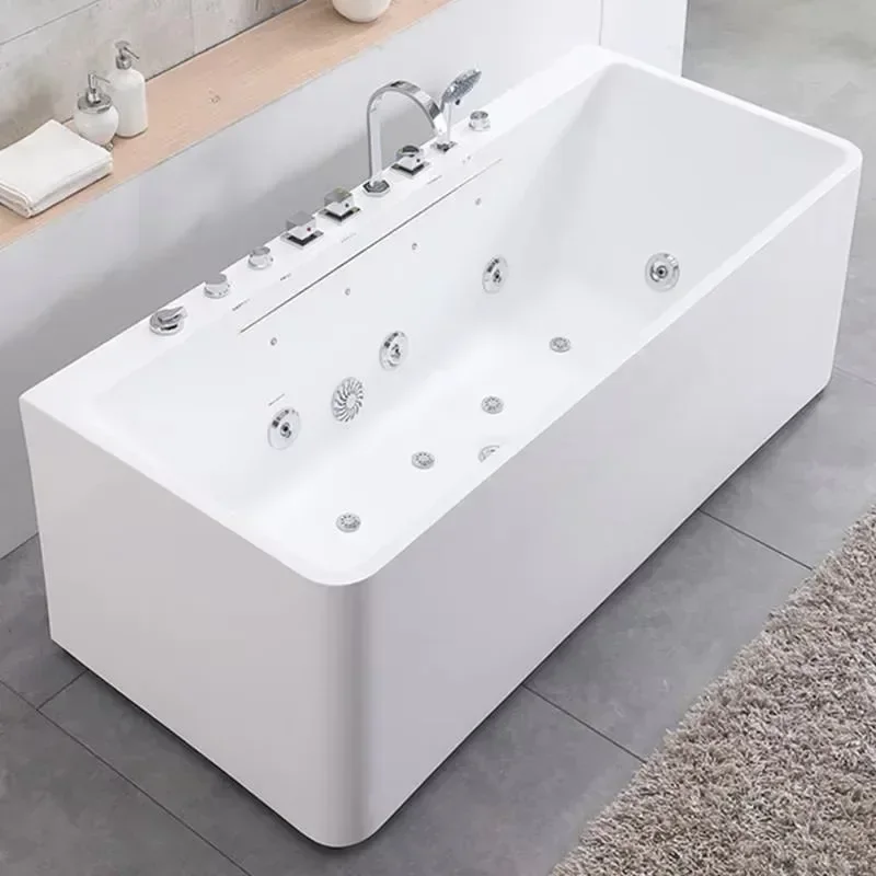 HOT SALE Rectangular Bathroom Acrylic Soaking Soild Surface Spa Bathtub Freestanding Indoor Waterfall Whirlpool Massage Tubcheap
HOT SALE Rectangular Bathroom Acrylic Soaking Soild Surface Spa Bathtub Freestanding Indoor Waterfall Whirlpool Massage Tubcheap