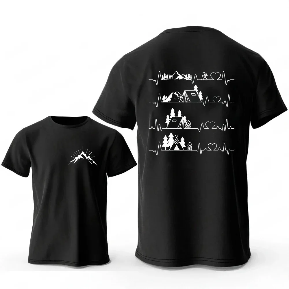 Two Sided Mountain T Shirt For Men Casual Summer T-Shirt ECG Climbing Hiking Tees Oversized Clothing Graphic Y2k Tops Streetwear
Two Sided Mountain T Shirt For Men Casual Summer T-Shirt ECG Climbing Hiking Tees Oversized Clothing Graphic Y2k Tops Streetwear