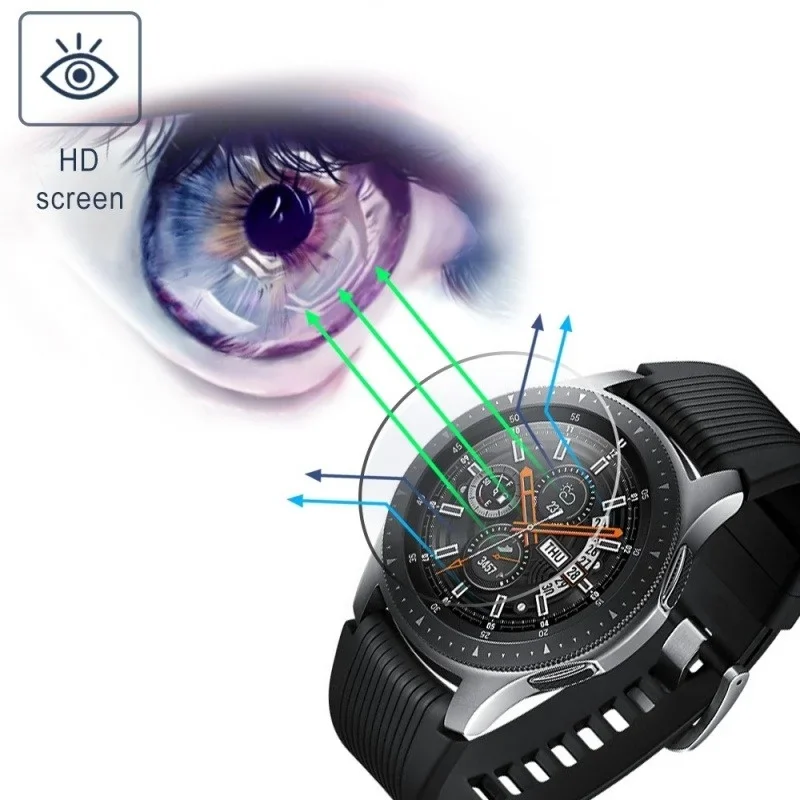Защитная пленка из закаленного стекла 9H HD для смарт-часов Samsung Gear Sport, Gear 2, 3, 4, Zero, с защитой от царапин
Защитная пленка из закаленного стекла 9H HD для смарт-часов Samsung Gear Sport, Gear 2, 3, 4, Zero, с защитой от царапин