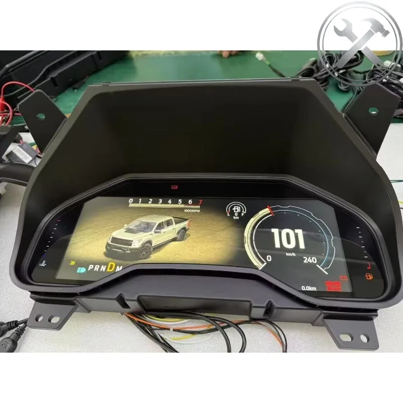 12.3 Inch LINUX System Virtual Cockpit HD LCD Digital Cluster Auto Speedometer Dashboard Upgrade Kit for F150 Raptor 2015-202
12.3 Inch LINUX System Virtual Cockpit HD LCD Digital Cluster Auto Speedometer Dashboard Upgrade Kit for F150 Raptor 2015-202