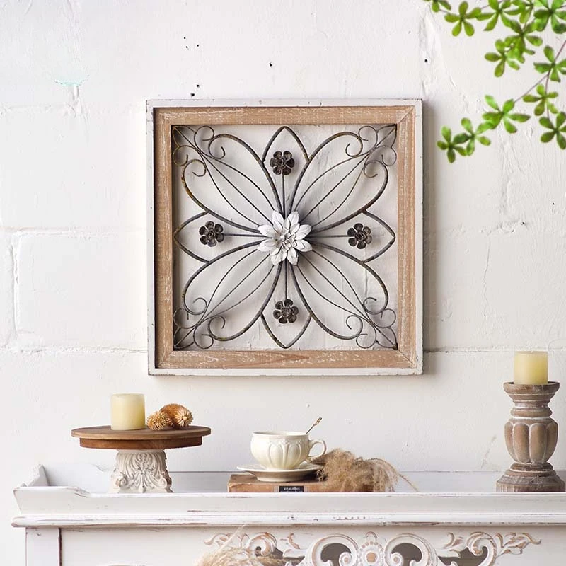 Vintage Iron Wall Art Home Decor Room Decoration Retro Wooden Frame Wall Hanging Interior Decoration Deko for Hotel Homestay
Vintage Iron Wall Art Home Decor Room Decoration Retro Wooden Frame Wall Hanging Interior Decoration Deko for Hotel Homestay